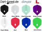 Preview: L-Style - DIMPLE Champagne Pro Flight - L3 Shape
