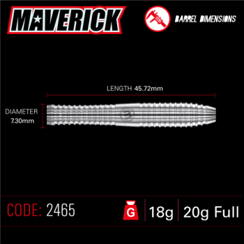 Preview: Winmau - Maverick 20g - Softdarts