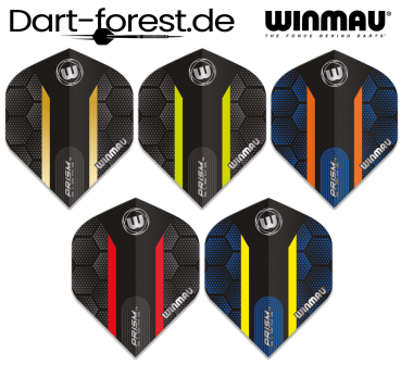Winmau - Prism Alpha Hexagon 2022 Flight - Standard No2