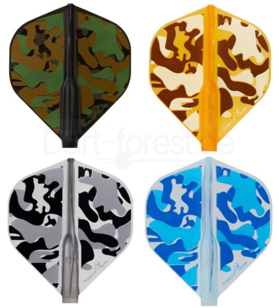 Cosmo Darts - Fit Flights Air Flight Camoulage - Standard No2
