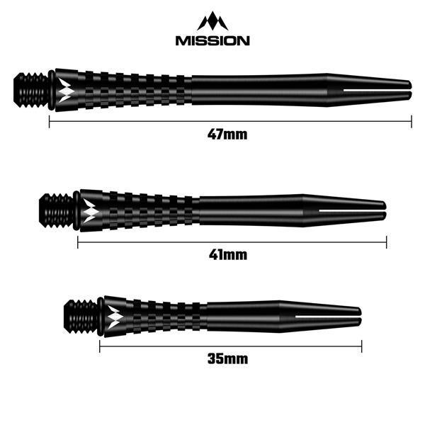 Mission - Atom 13 Anodised Aluminium - Shaft