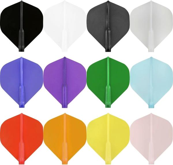 Cosmo Darts - Fit Flights 6er Box - Standard No2
