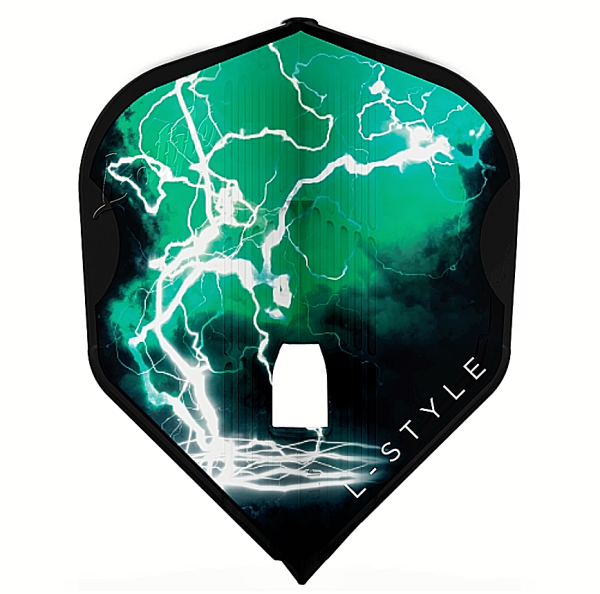 L-Style Dart Flights Darts Flight Champagne Kami L3 Shape Boris Krcmar V1 Black